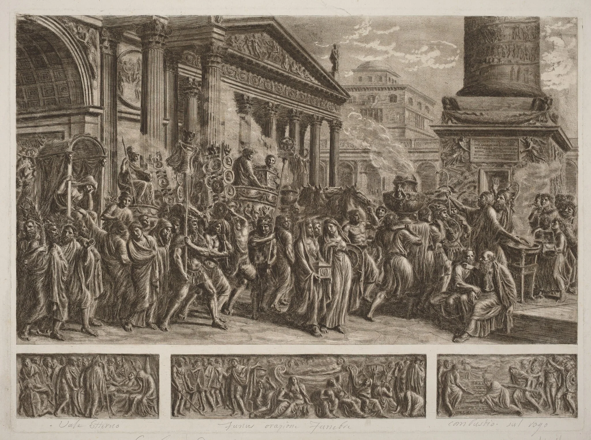 The Ashes of Trajan Carried in a Triumphal Procession, detail