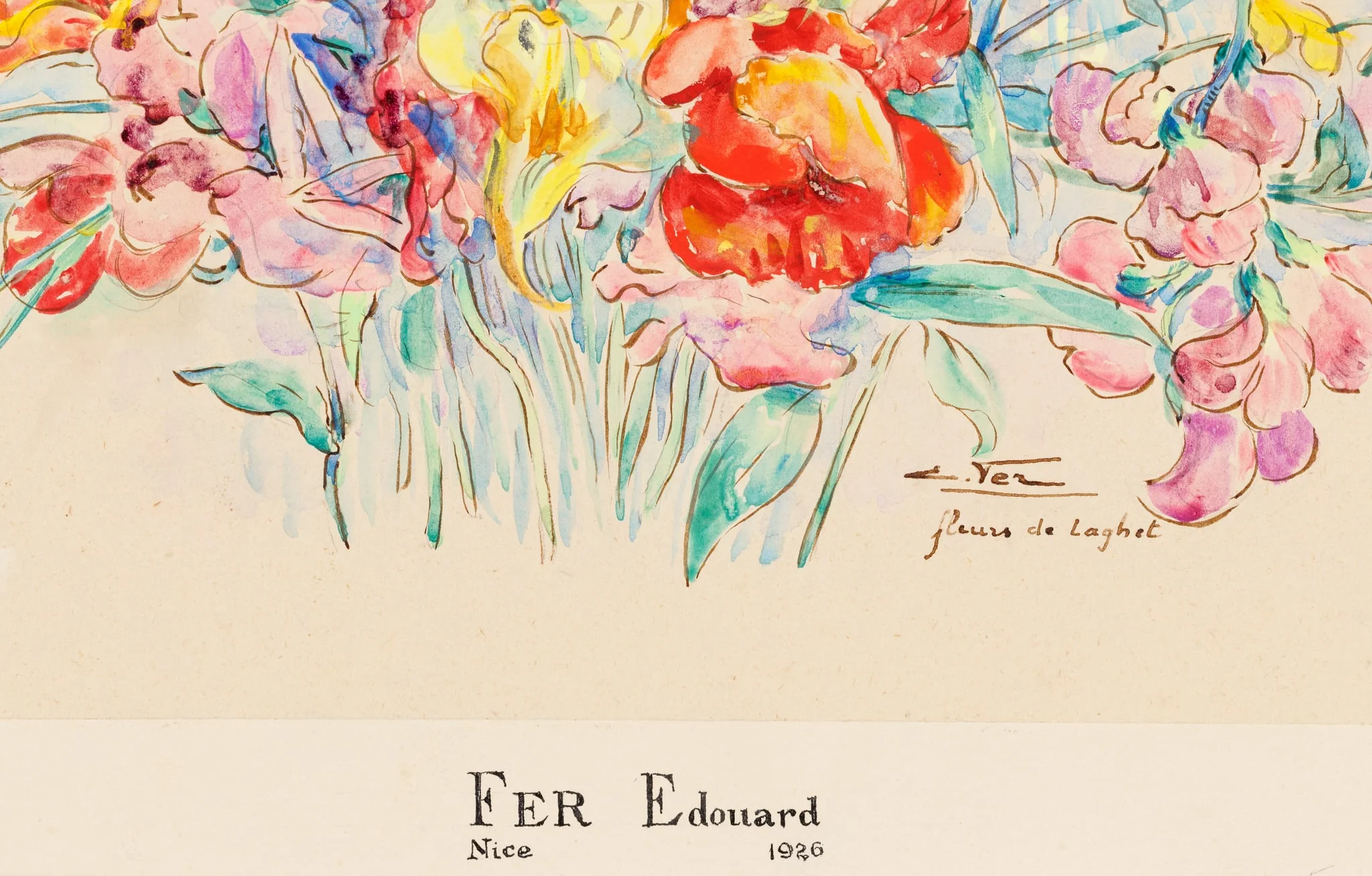 Flori, detail