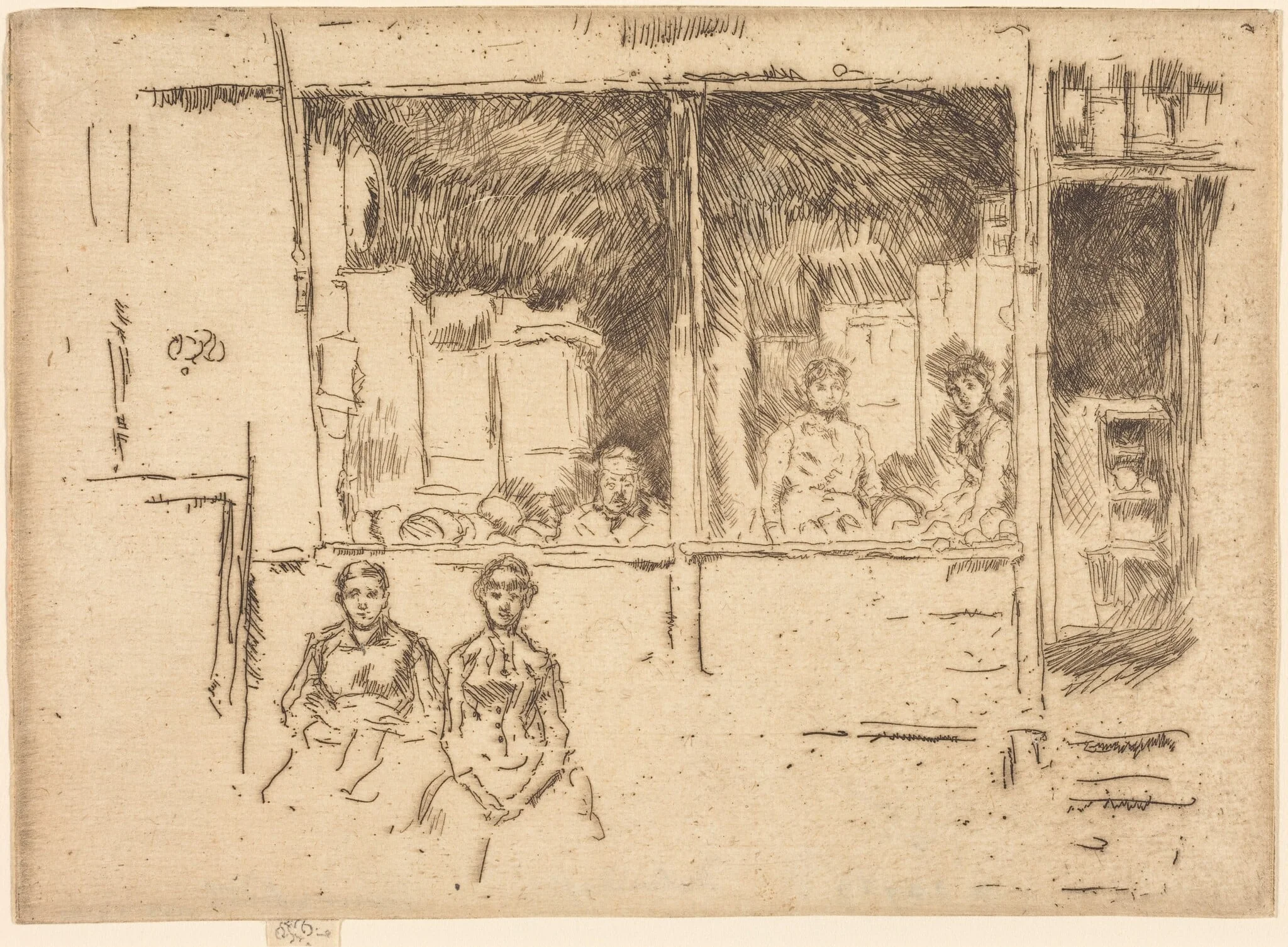 Melon-Shop, Hounsditch, detail