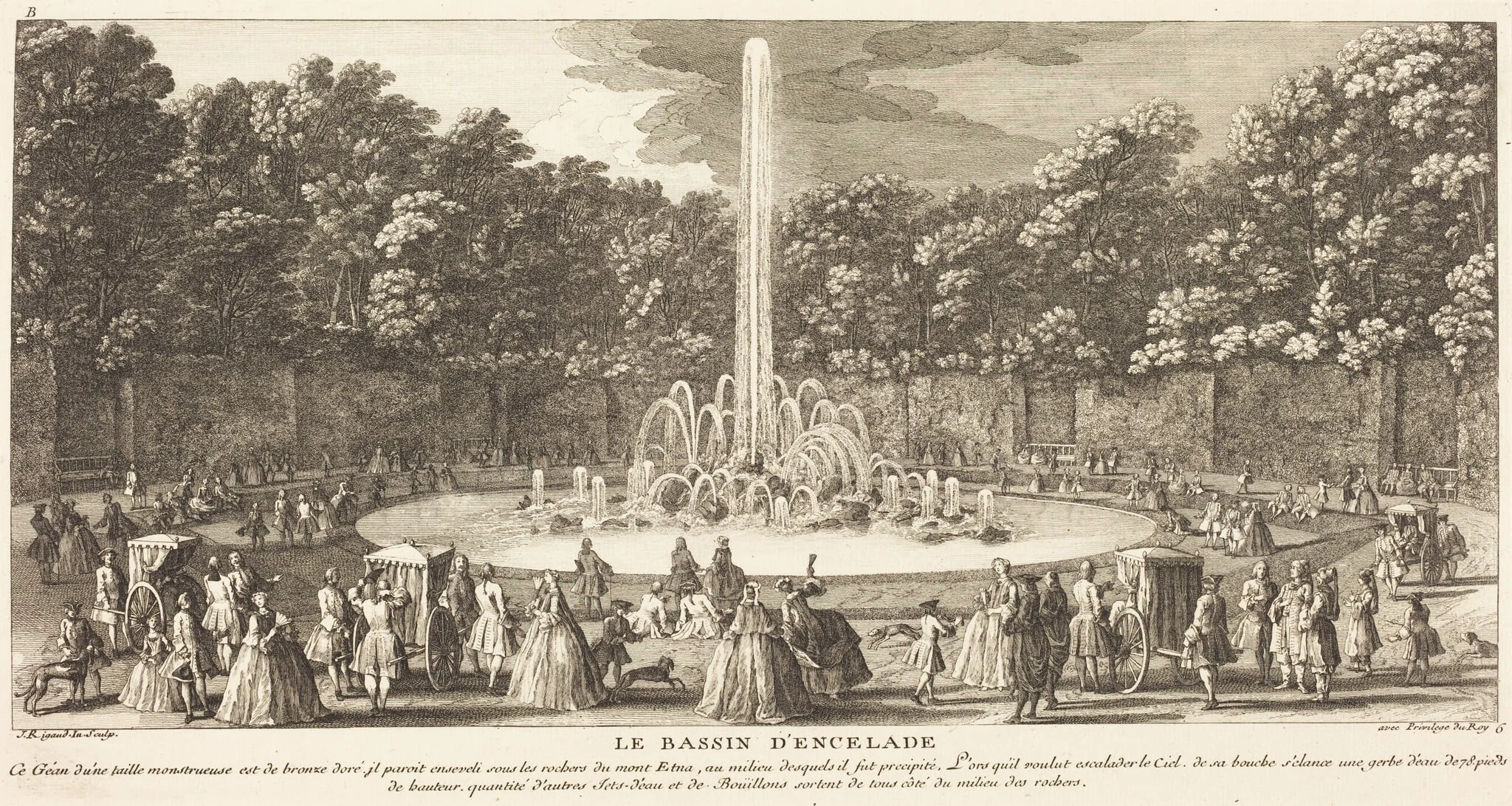 Le Bassin d'Encelade, detail