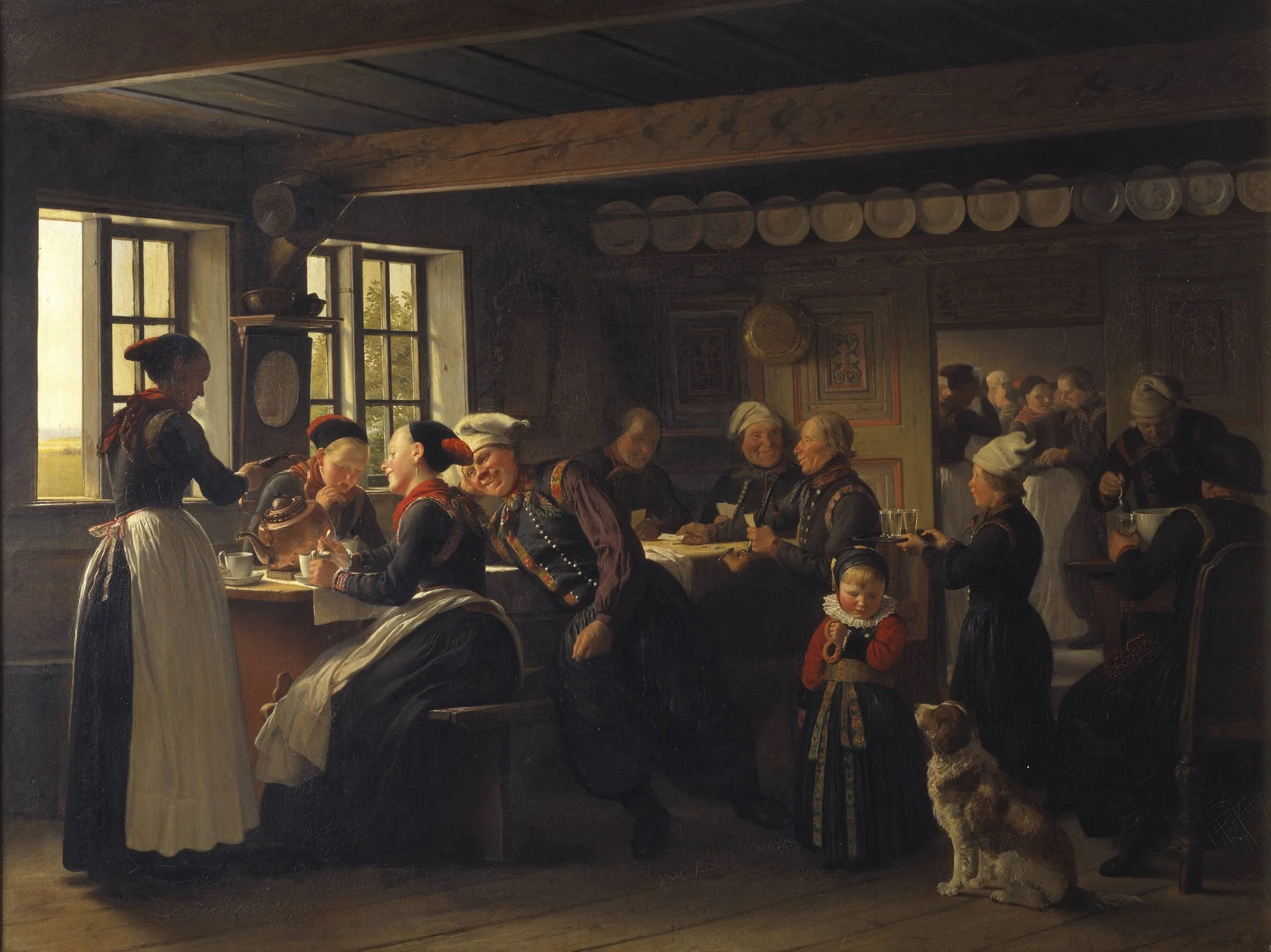 Episode af et gilde på Amager, detail