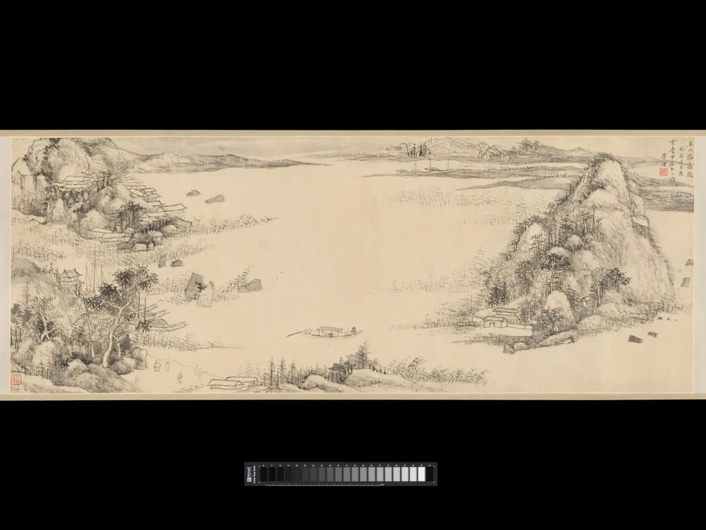 Presenting the Tripod, by Wang Xuehao, unspecified, 1803