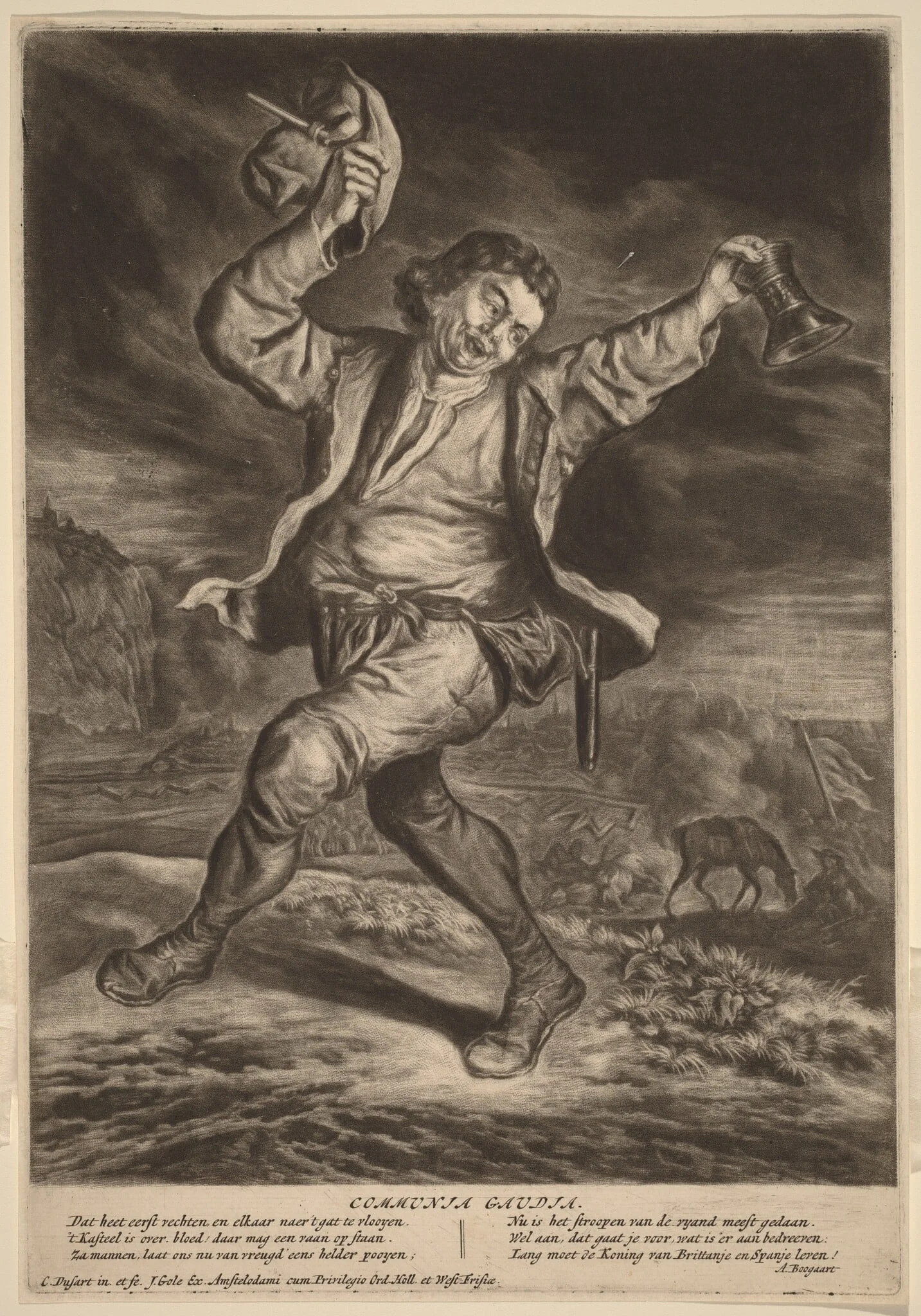 The Happy Patriot, detail