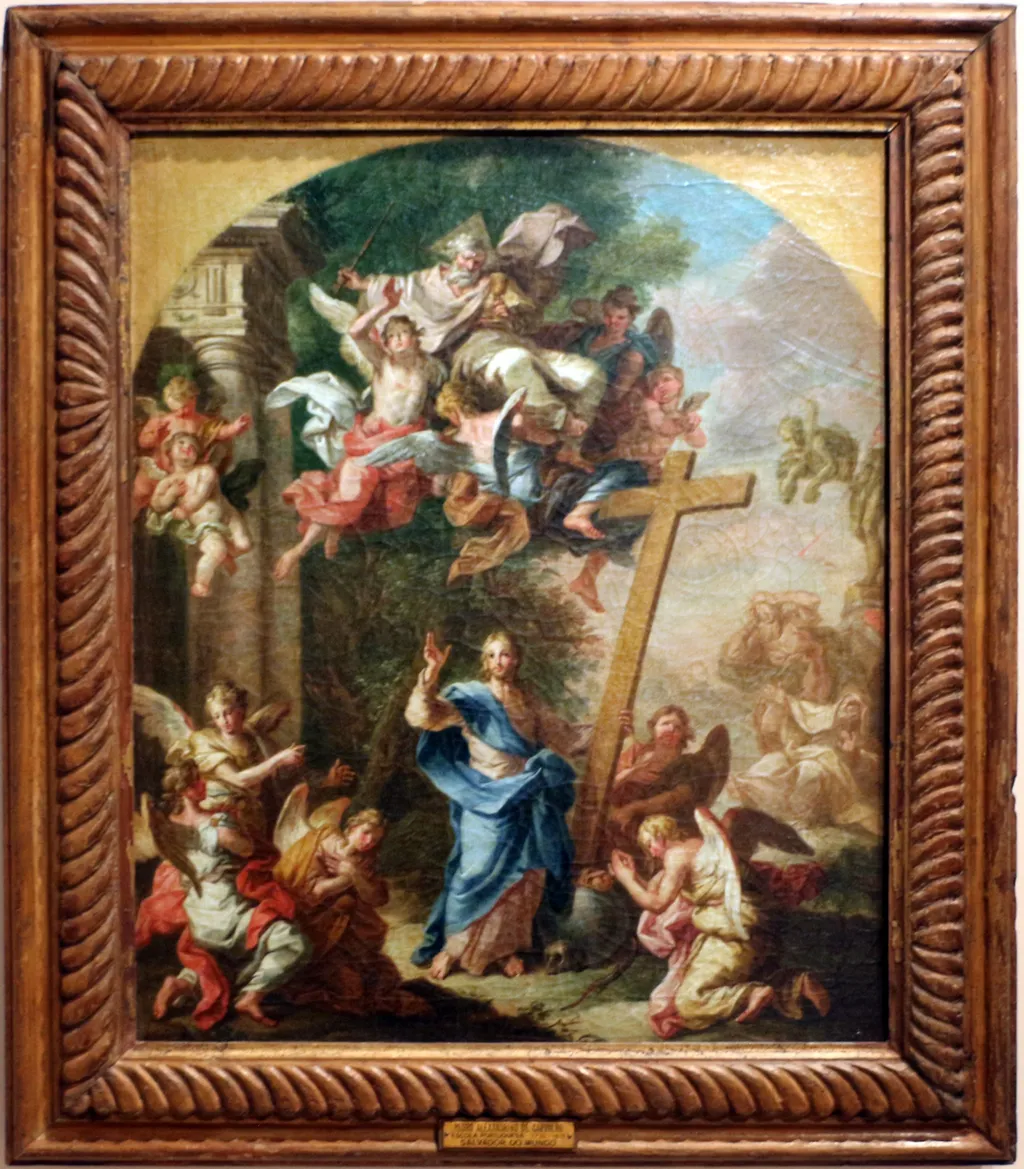 Cristo Salvador do Mundo, by Pedro Alexandrino de Carvalho, oil, 1790