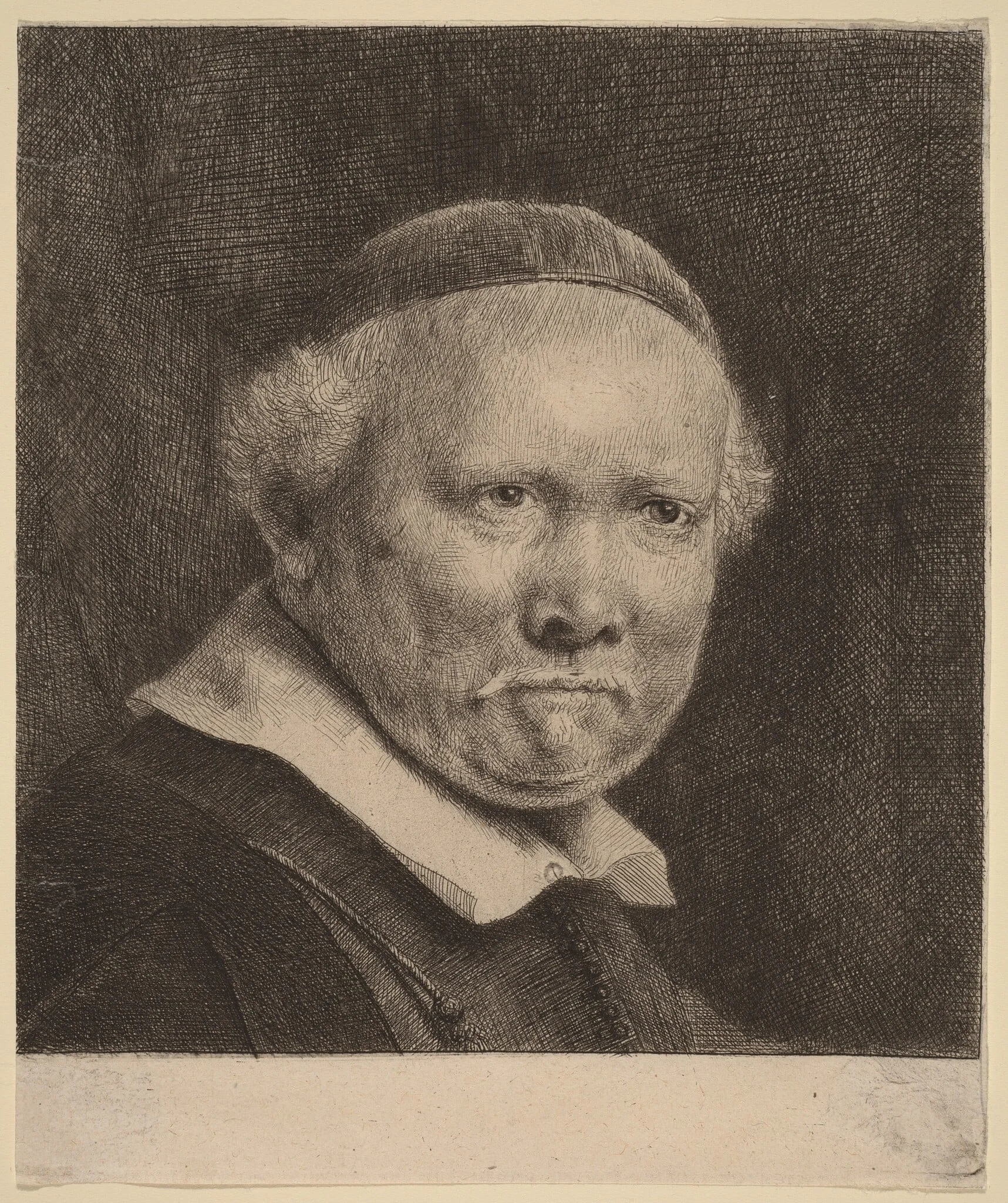 Lieven Willemsz van Coppenol: the Larger Plate, detail