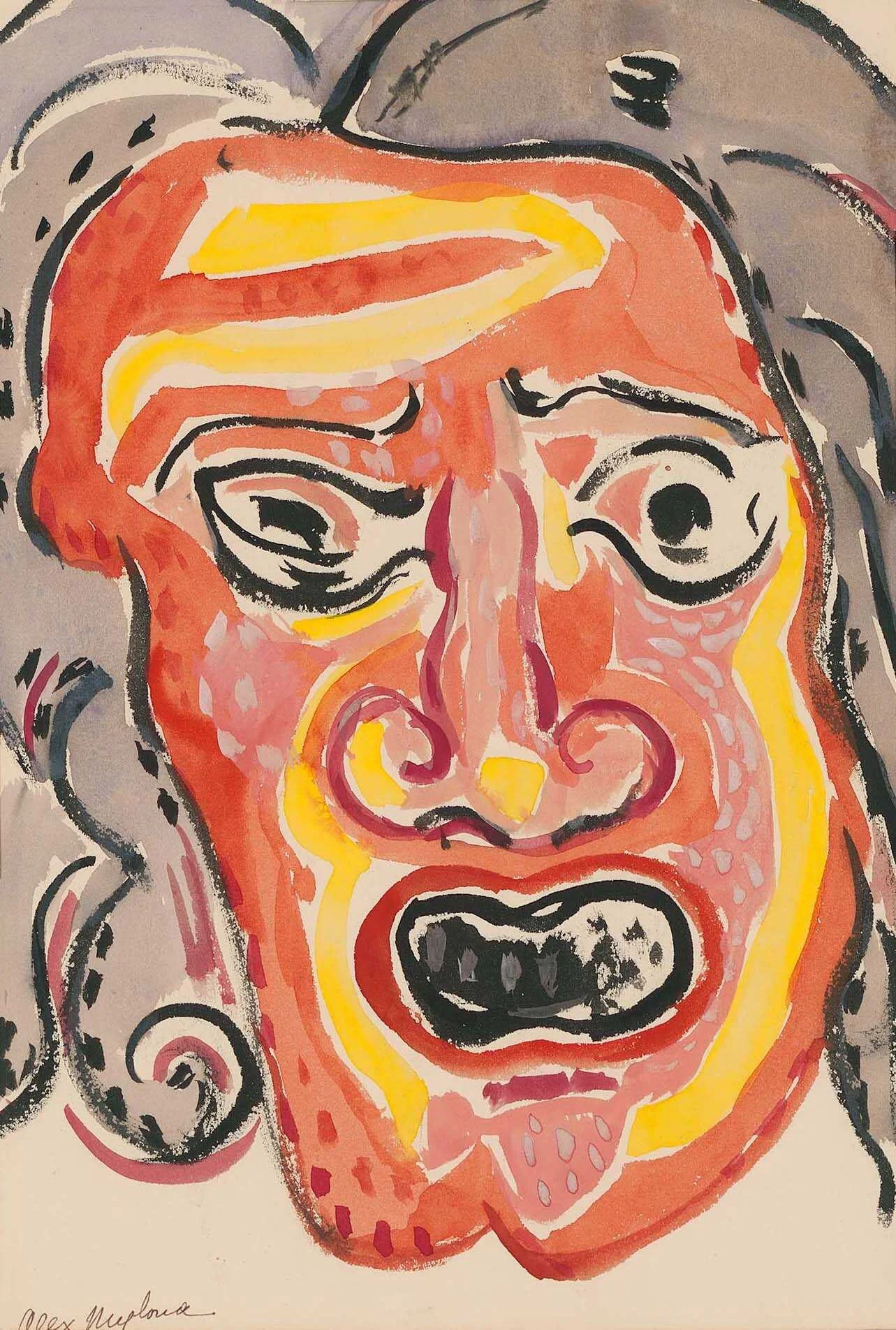 Μάσκα 3 - Γυναίκα, detail