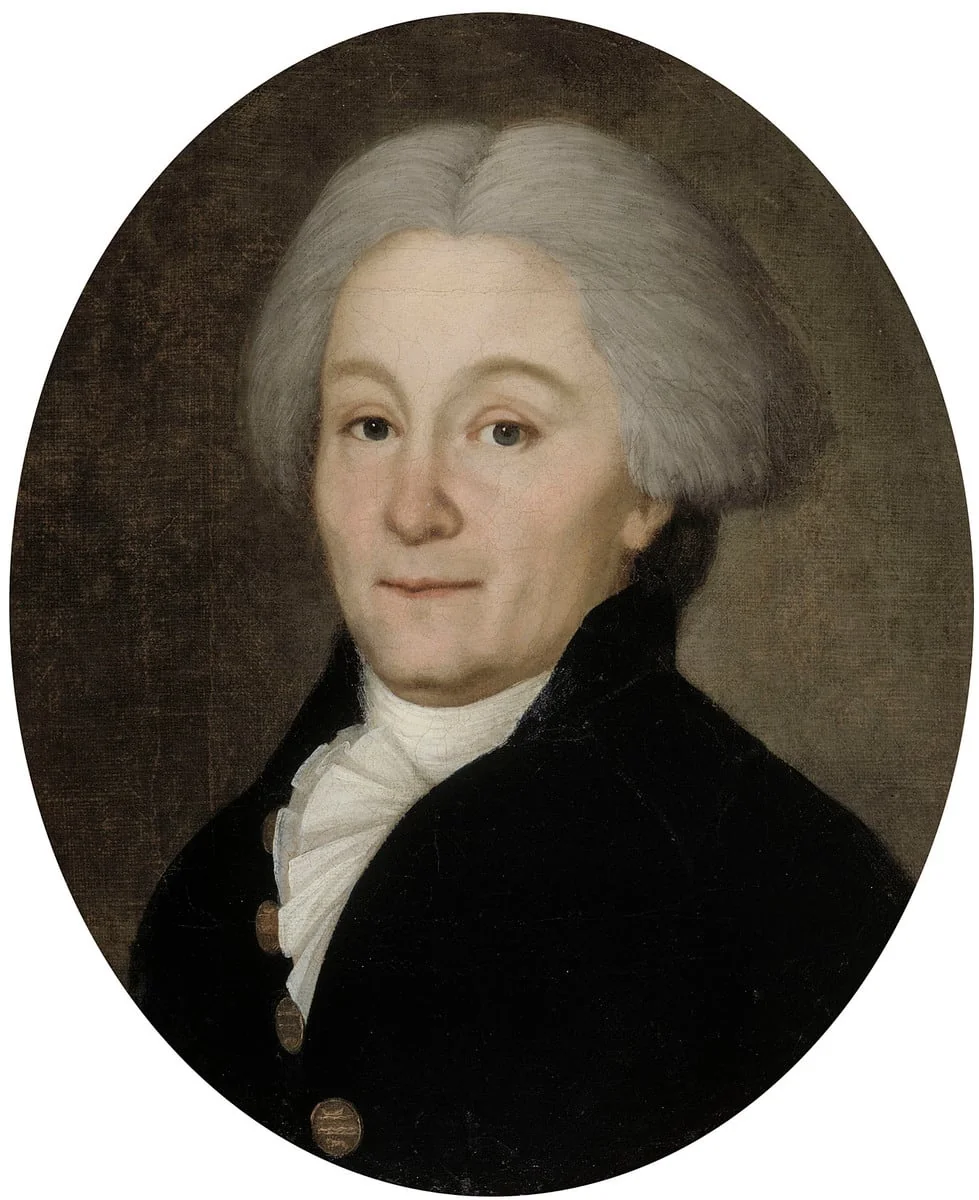 Jacob Wilhelm de Pontin muotokuva, detail
