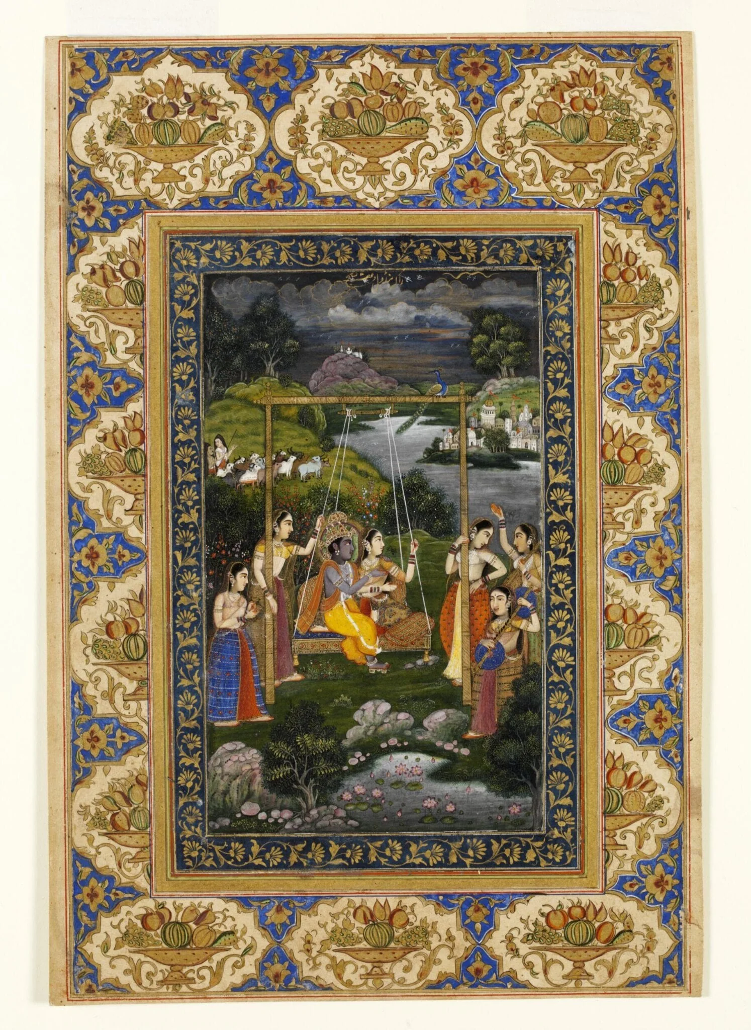 Raga Hindola, detail