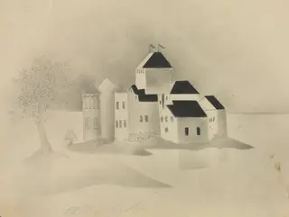 Chillon Castle, by Mary Altha Nims, 1804