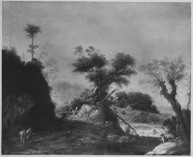 Baumlandschaft, detail
