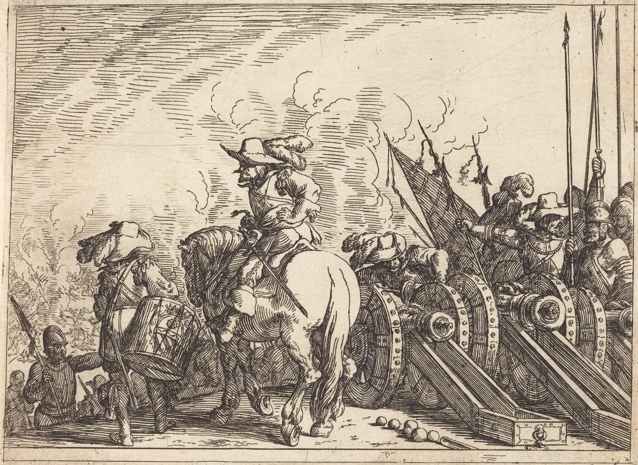 Capricci di varie battaglie, detail