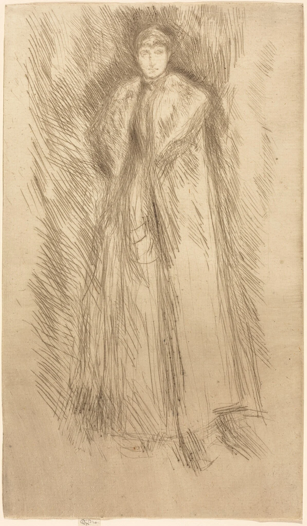 The Fur Cloak, detail