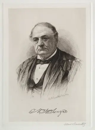 W. H. Swayne, by Albert Rosenthal, 1890