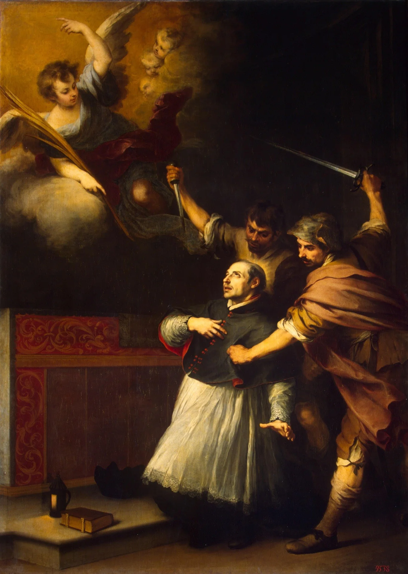 Death of the Inquisitor Pedro de Arbues, detail