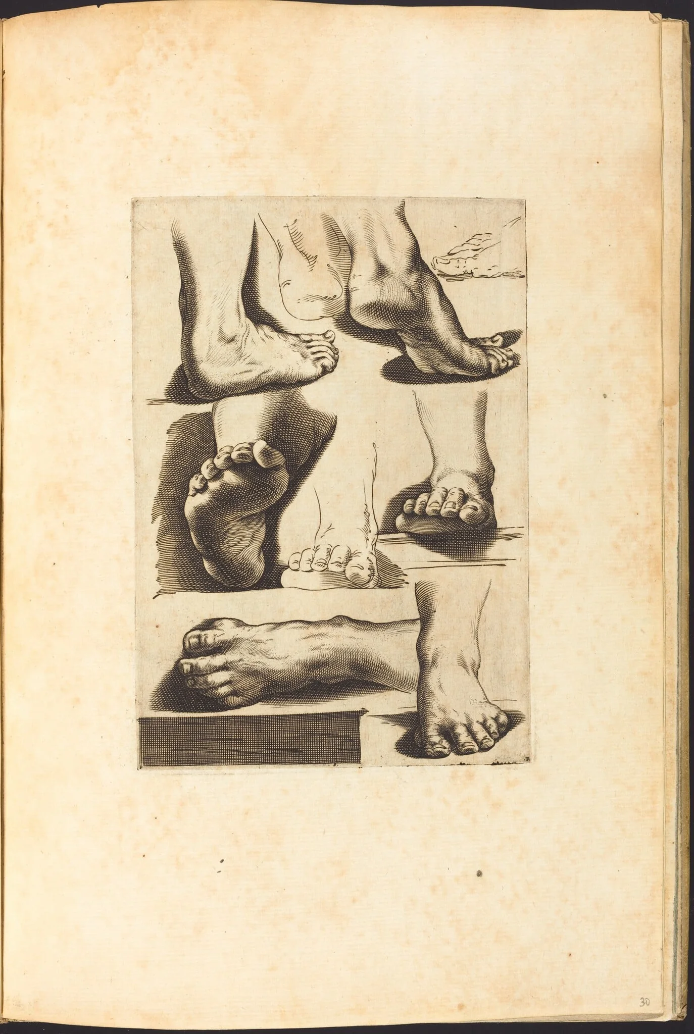 Print from Drawing Book, detail