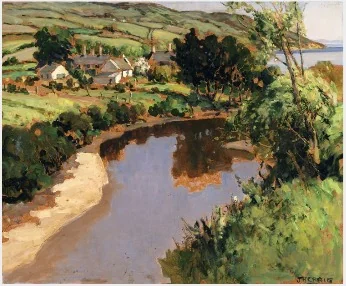 Cushendun in June, detail