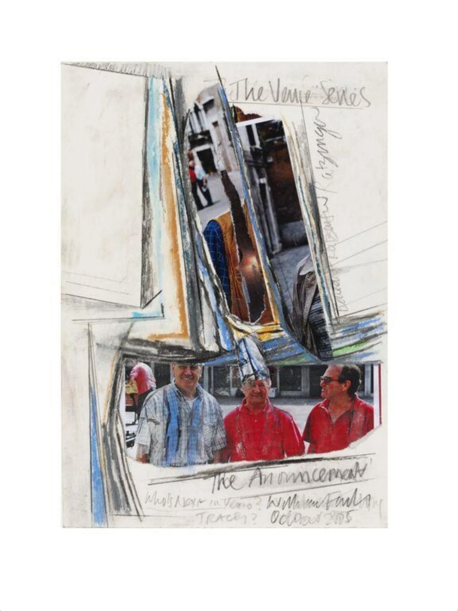 The Announcement - Venice Series, detail