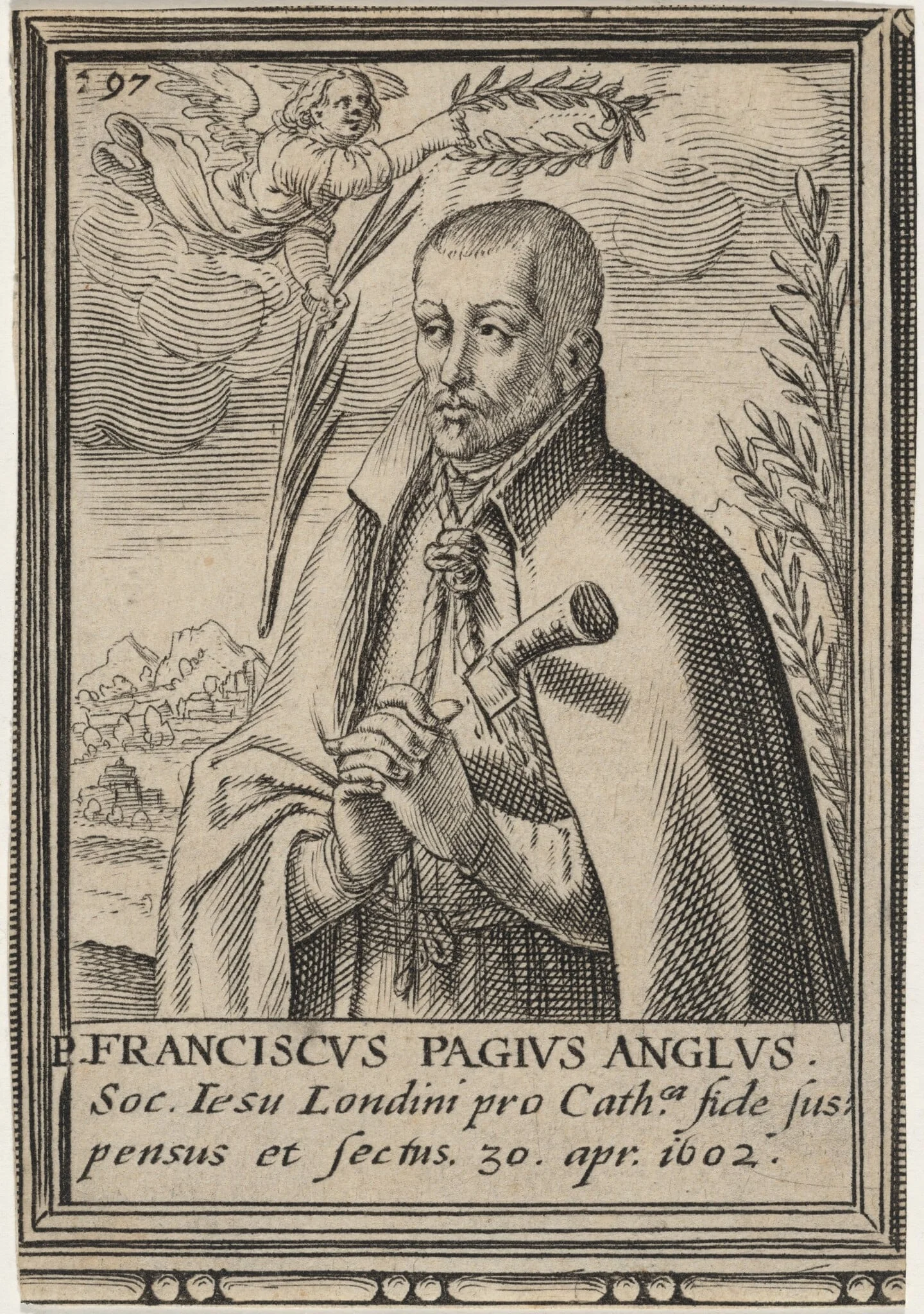 Francis Paget, Jesuit Priest, detail