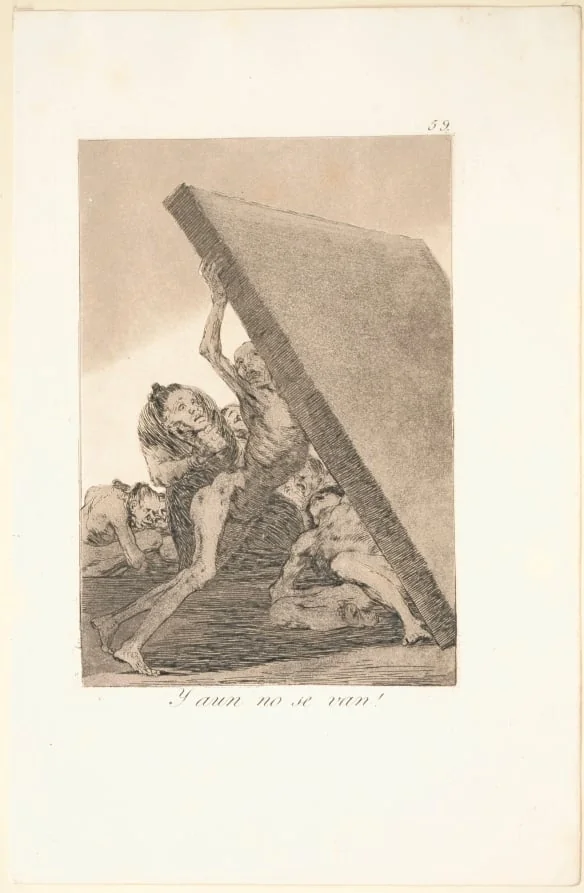 And Still They Don't Go!, Plate 59, detail