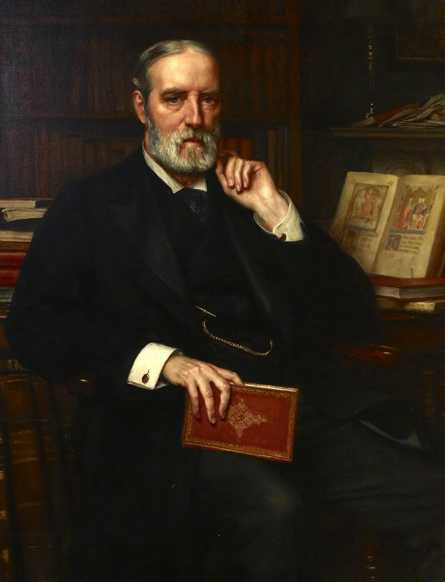Sir Edward Maunde Thompson (1840–1929), Director and Principal Librarian (1888–1909), detail