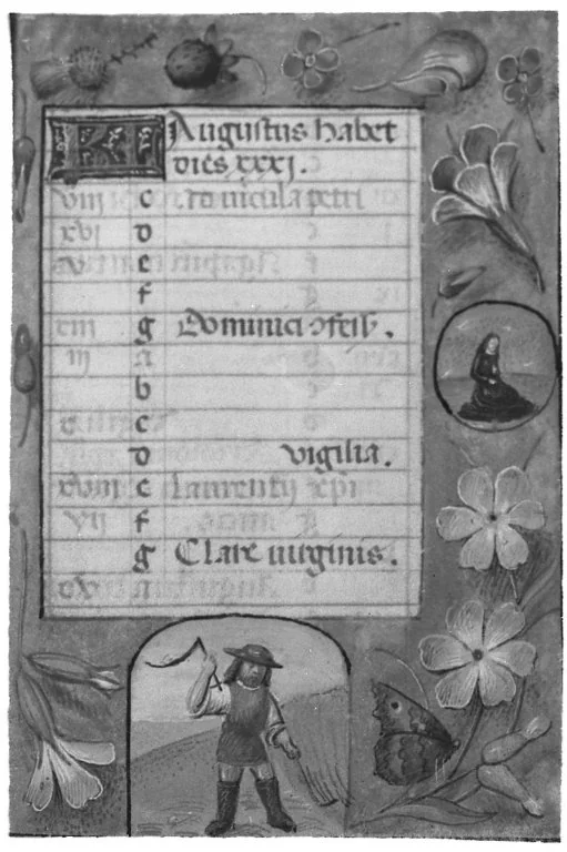 Horae Beatae Mariae Virginis, detail