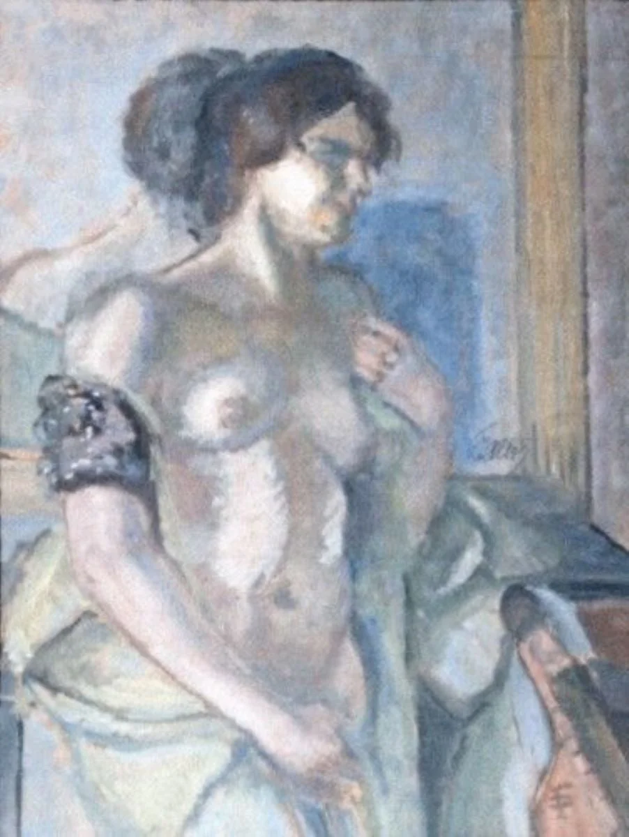 Nud de femeie, detail