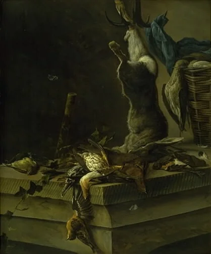 Still Life of Dead Game, detail