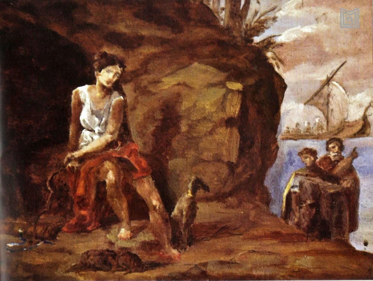 Calypso, detail