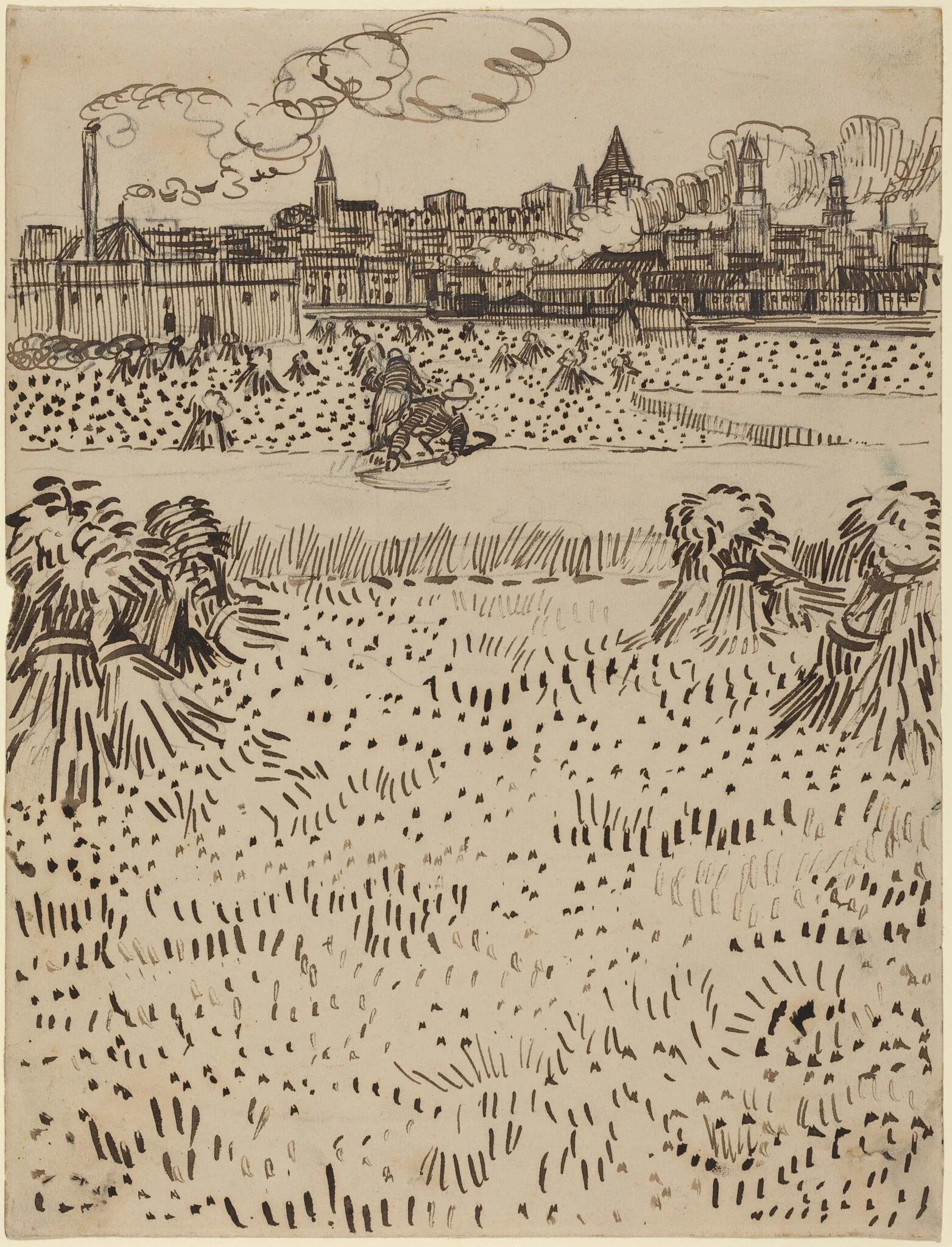 The Harvest, detail
