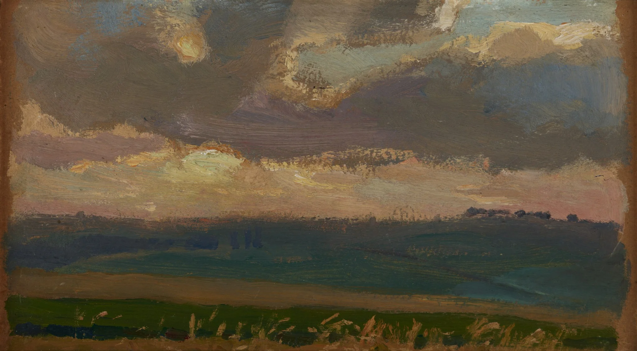 Fields at Proszowice, detail