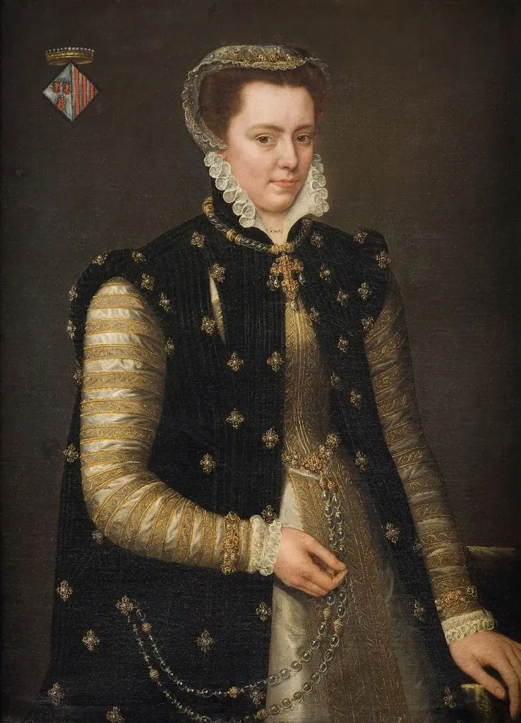 Portrait of Margaret of Parma, by Antonis Mor, oil, 1559