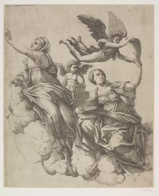 La Théologie et la Métaphysique, by Raphael