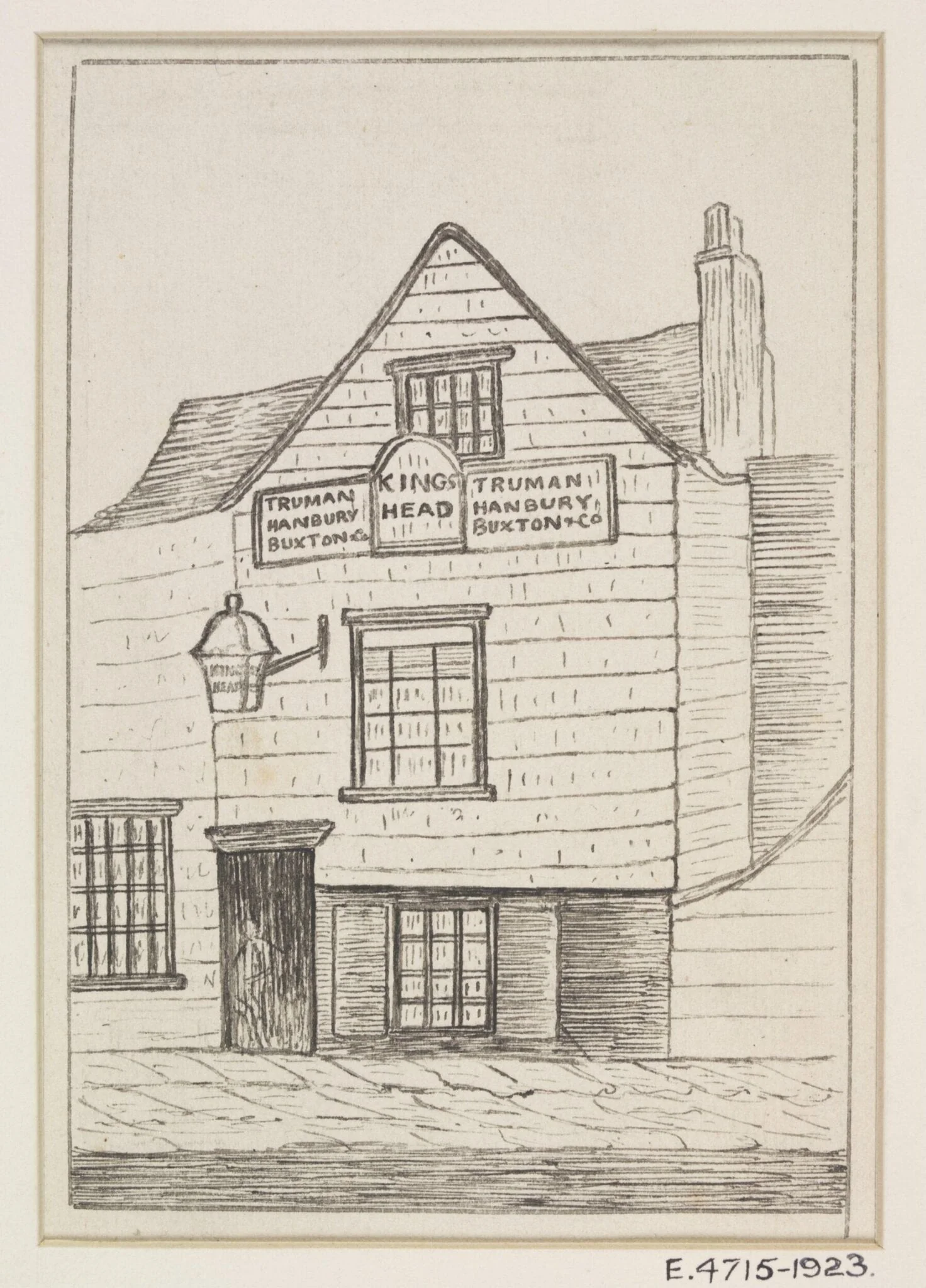 The King's Head, Hackney, detail