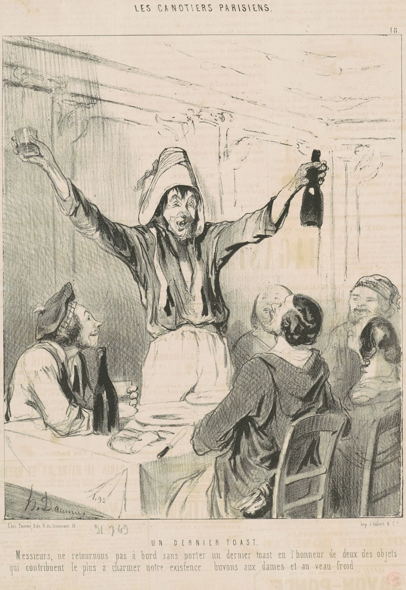 Un dernier toast, detail