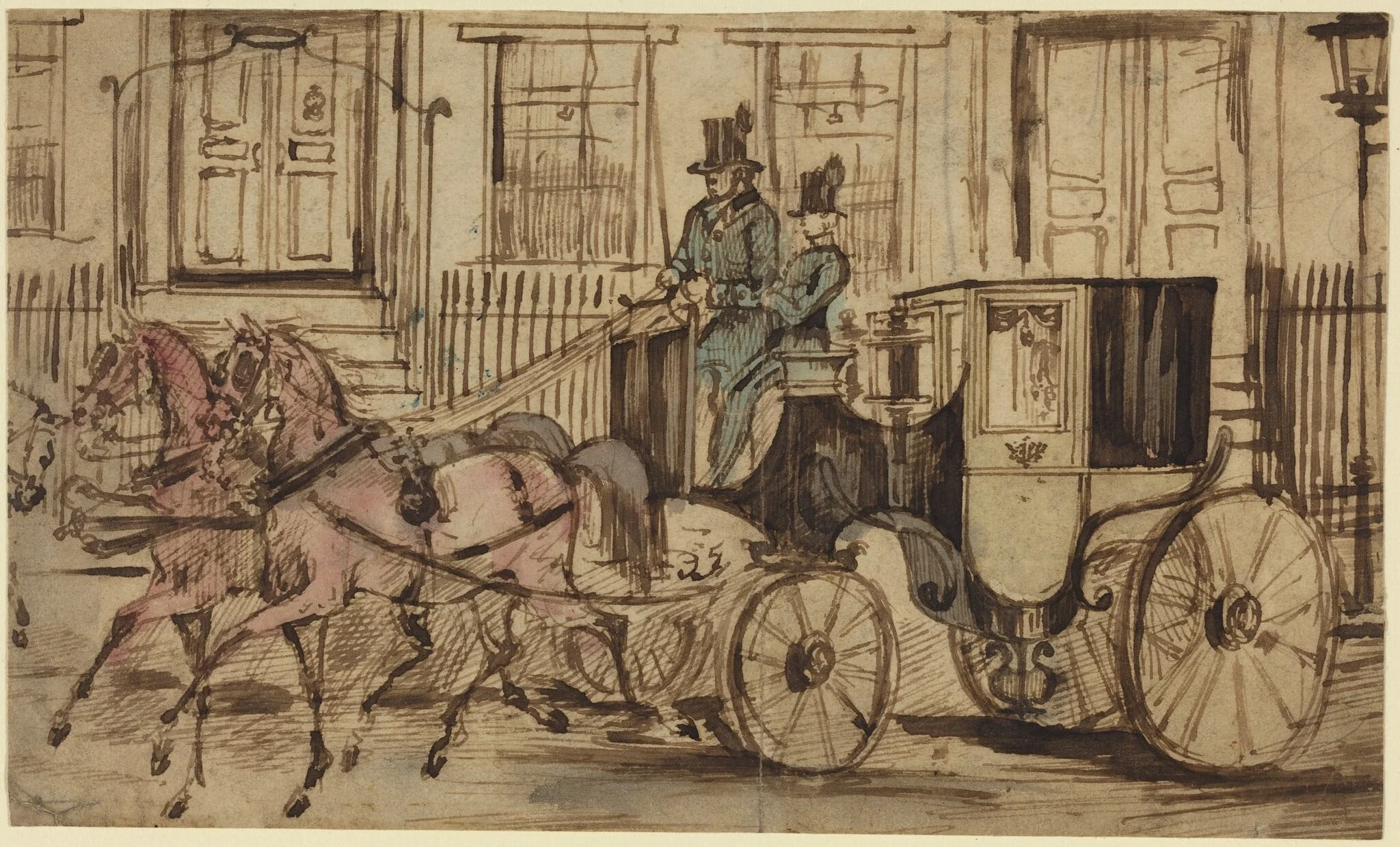 The Strawberry Roans, detail
