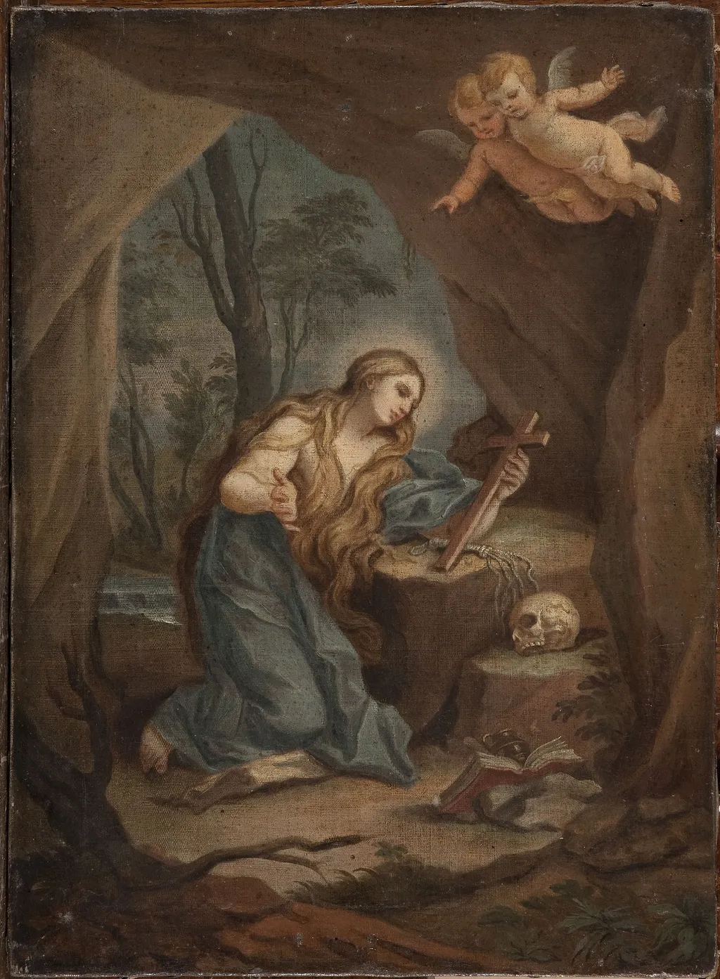 Mary Magdalene, by Szymon Czechowicz, oil, 1739