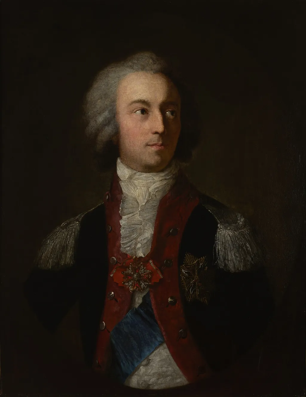 Portrait of Prince Adam Kazimierz Czartoryski (1734–1823) as the Commandant of the Corps of Cadets, by Josef Grassi, oil, 1790