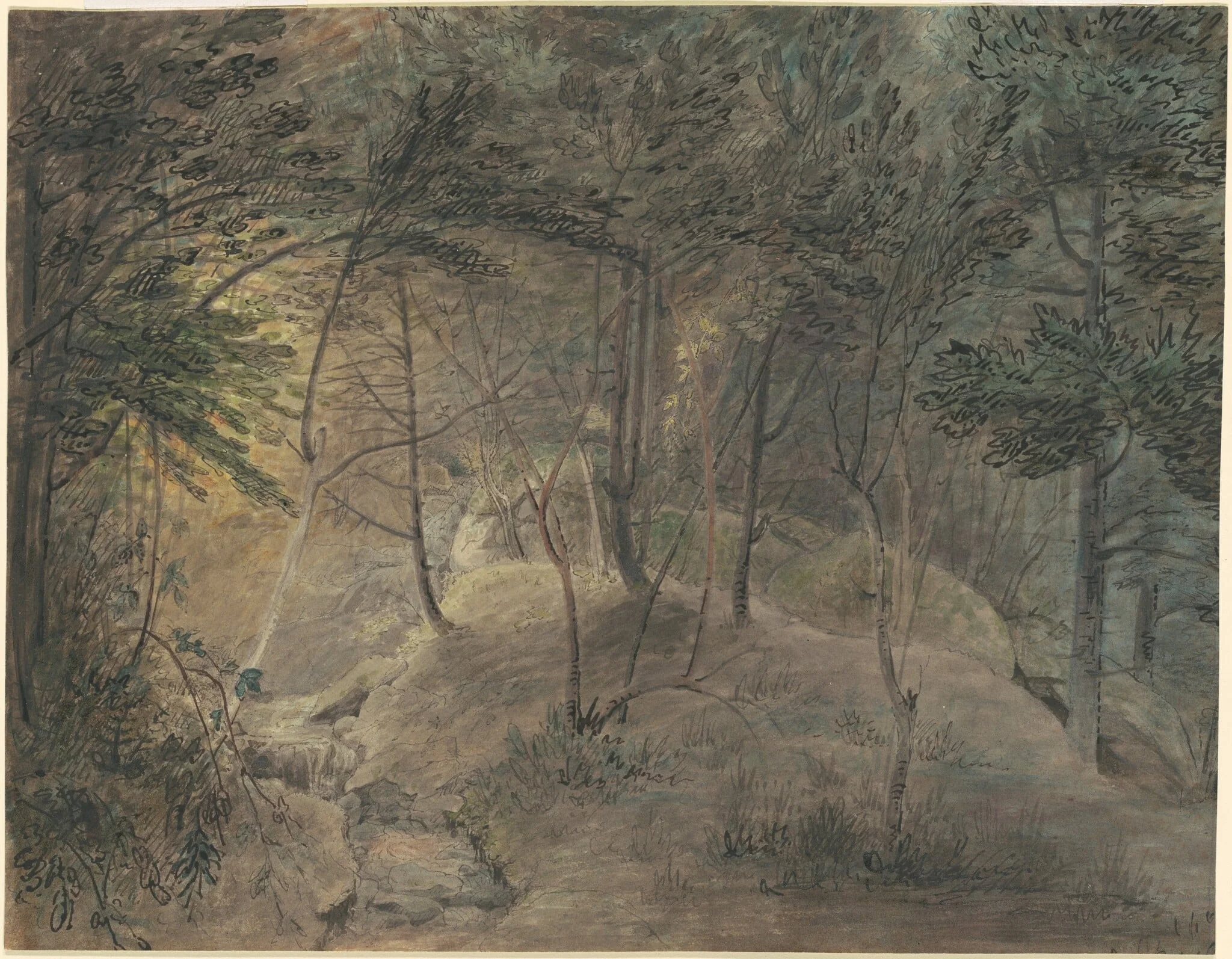 View from the Springhouse at Echo, detail