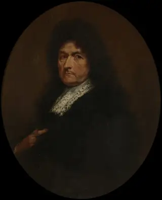 Jan Basptist Greyns, deacon of the Guild of Saint Luke and the Olijftak, by Peter Ykens, oil