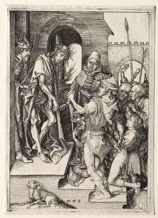 The Passion: Ecce Homo, by Martin Schongauer, 1480