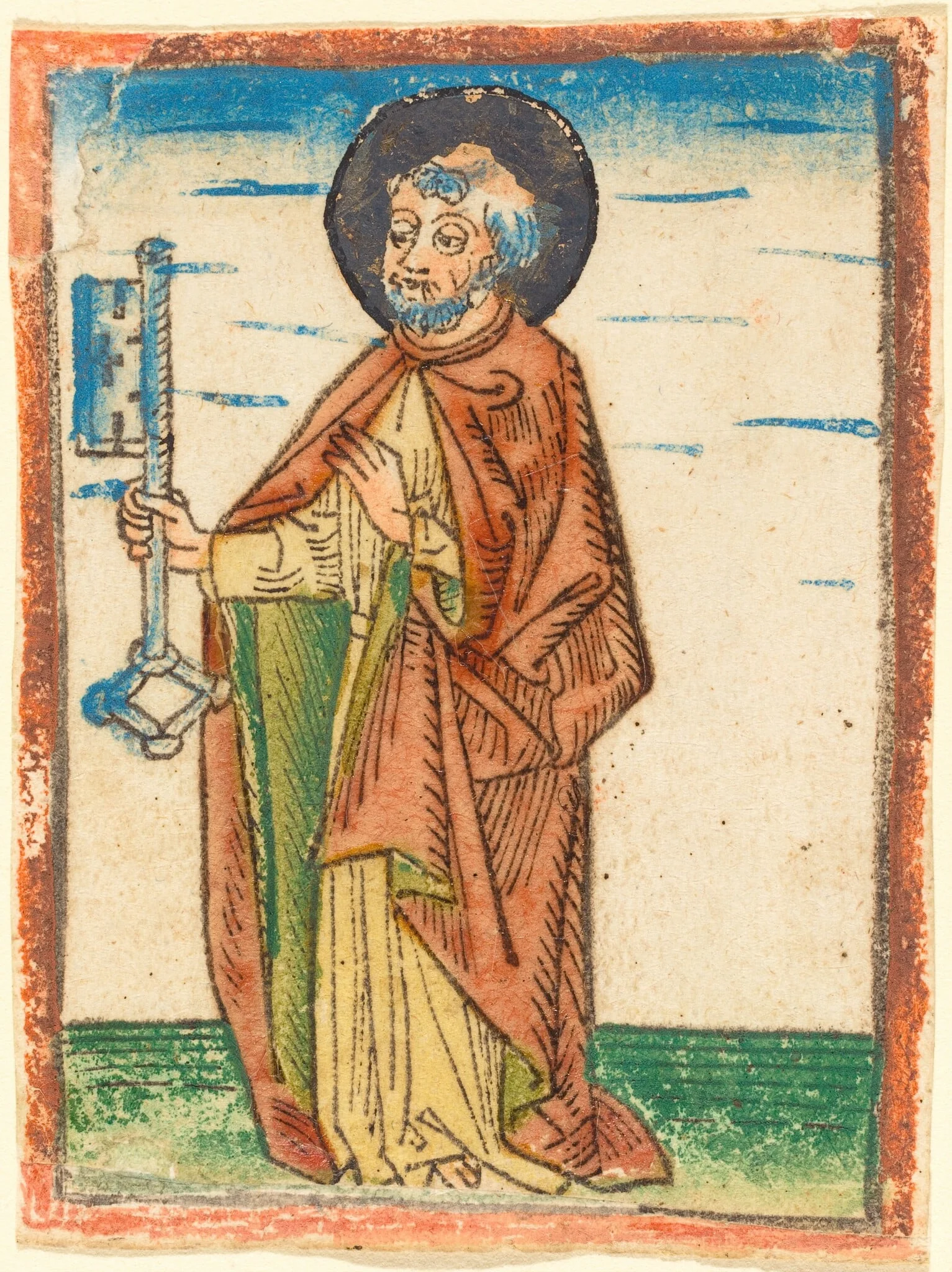 Saint Peter, detail