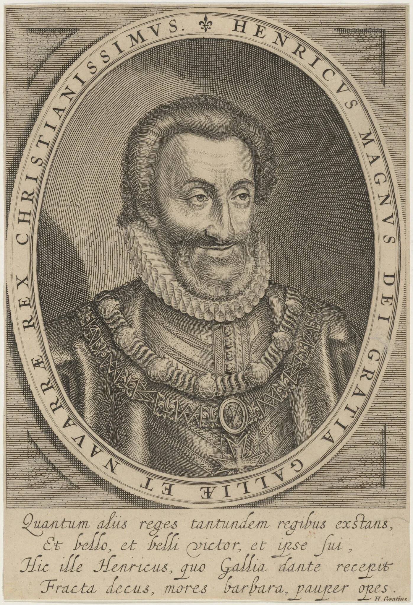 Henry IV of France, detail