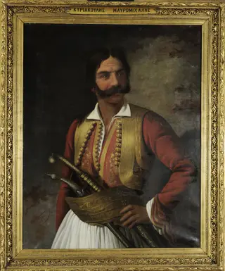 Προσωπογραφία του Κυριακούλη Μαυρομιχάλη, by Prossalendis Spyridon, unspecified, 1886