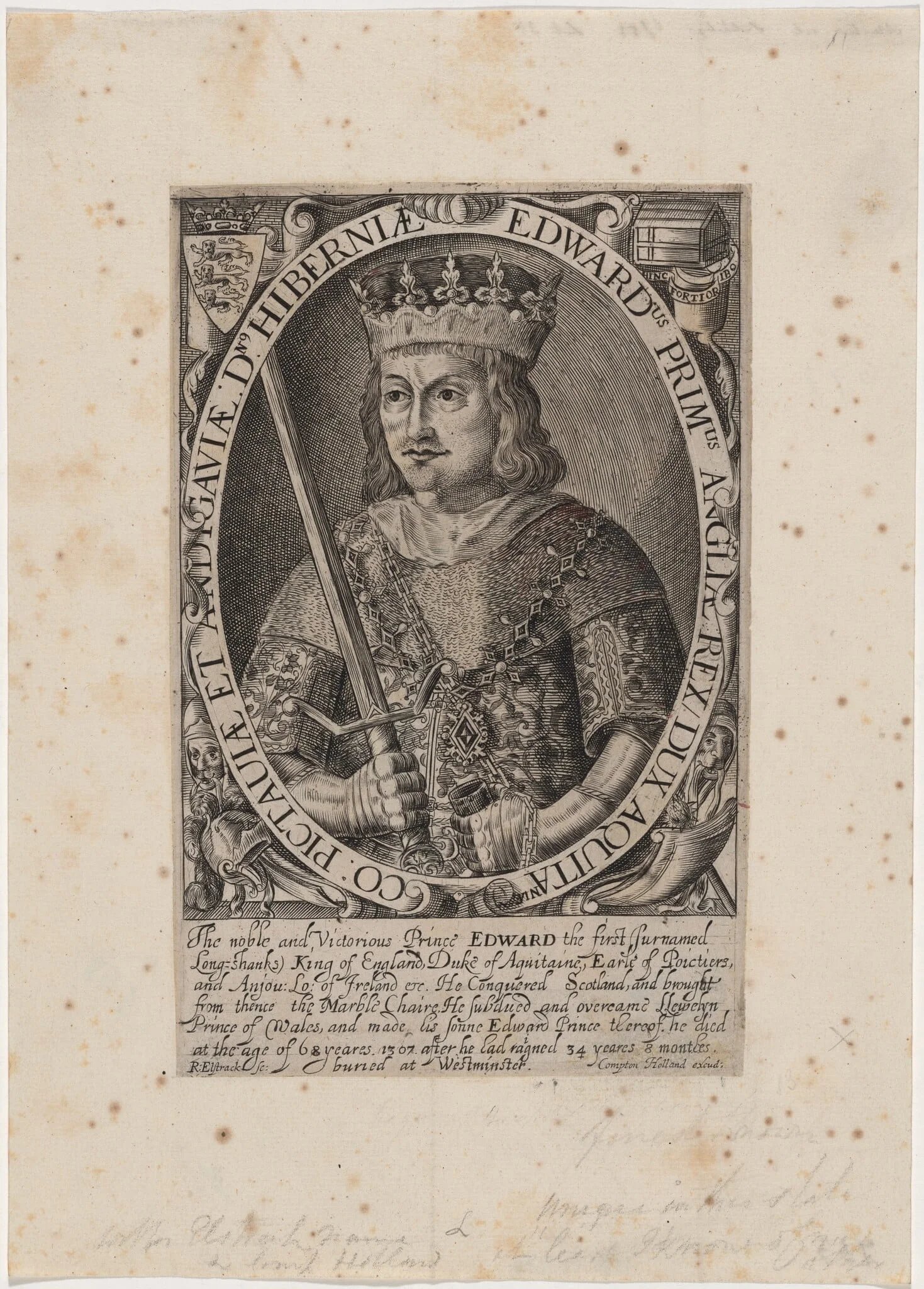 Edward I of England, detail