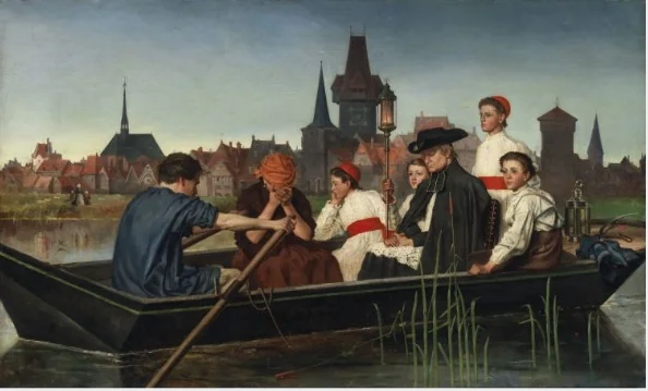 A Sick Call, detail