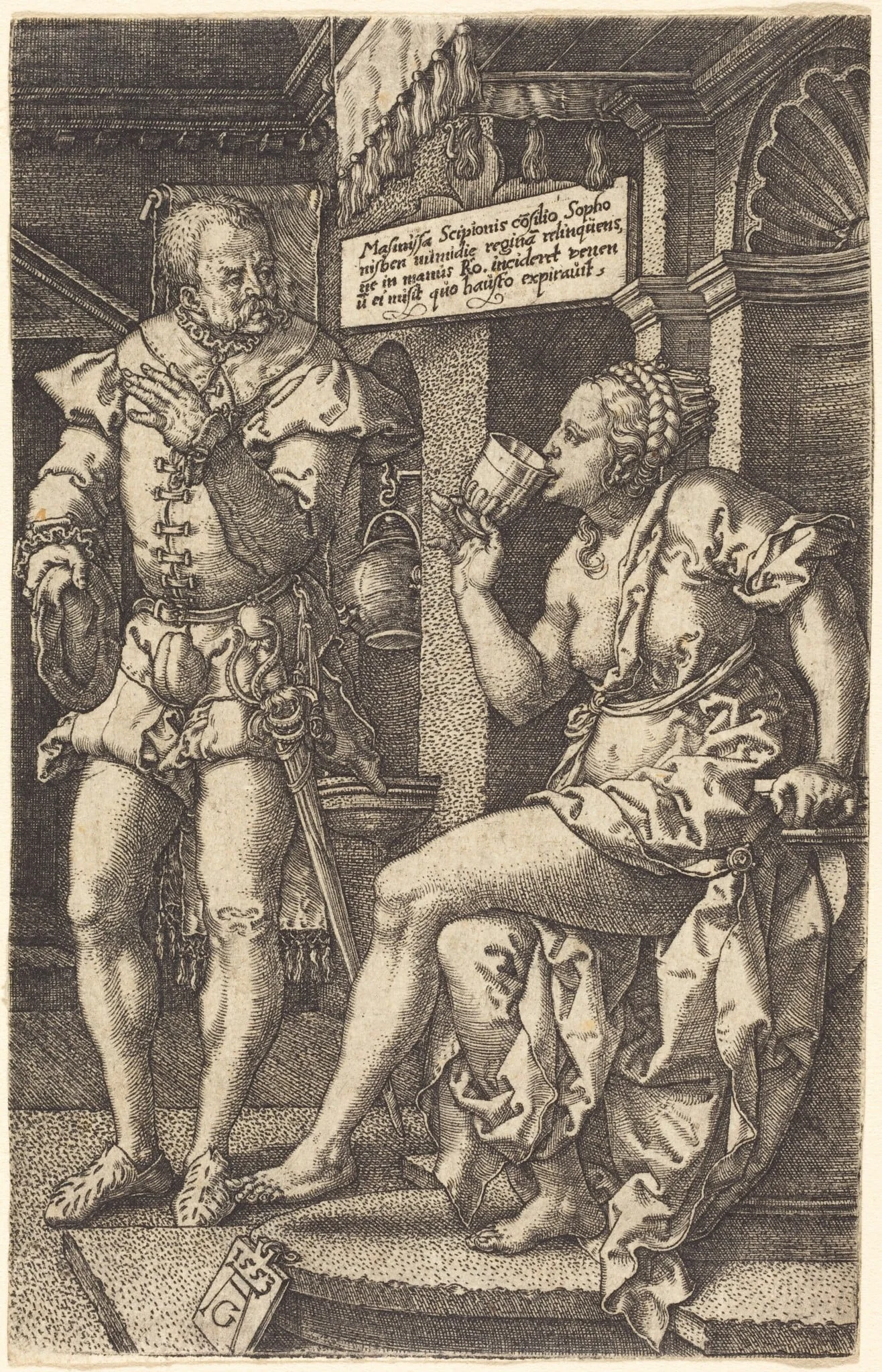 Sophonisba, detail