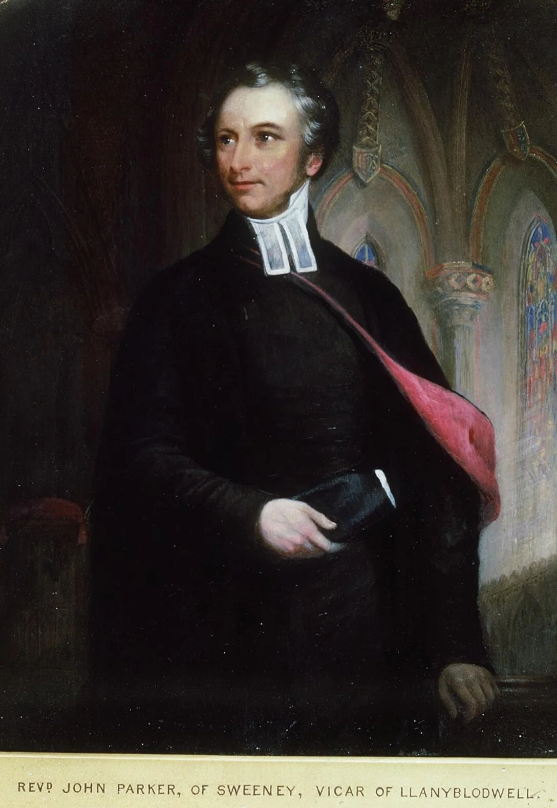Revd. John Parker of Sweeney, detail