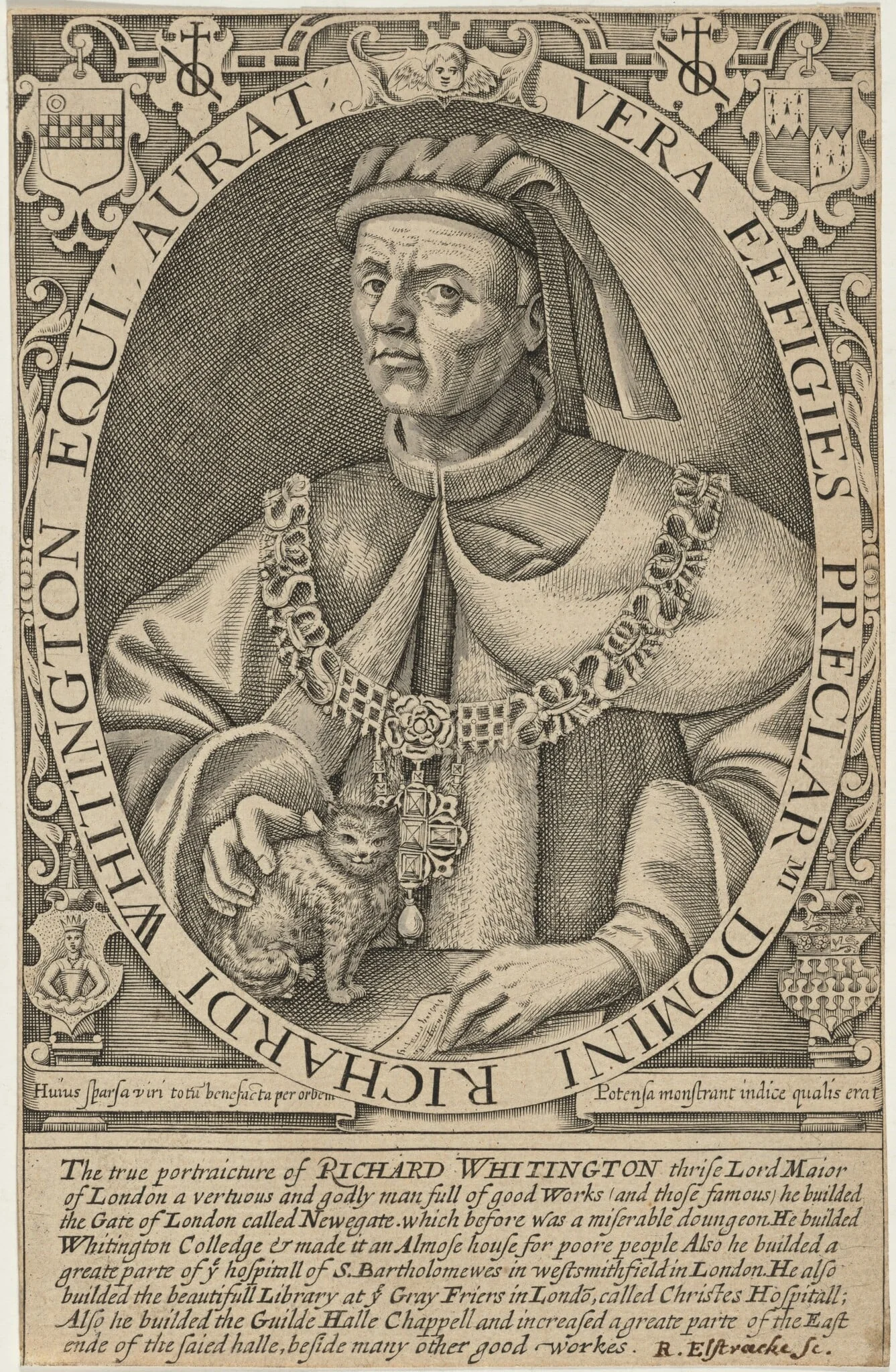 Sir Richard Whittington, Lord Mayor of London, detail