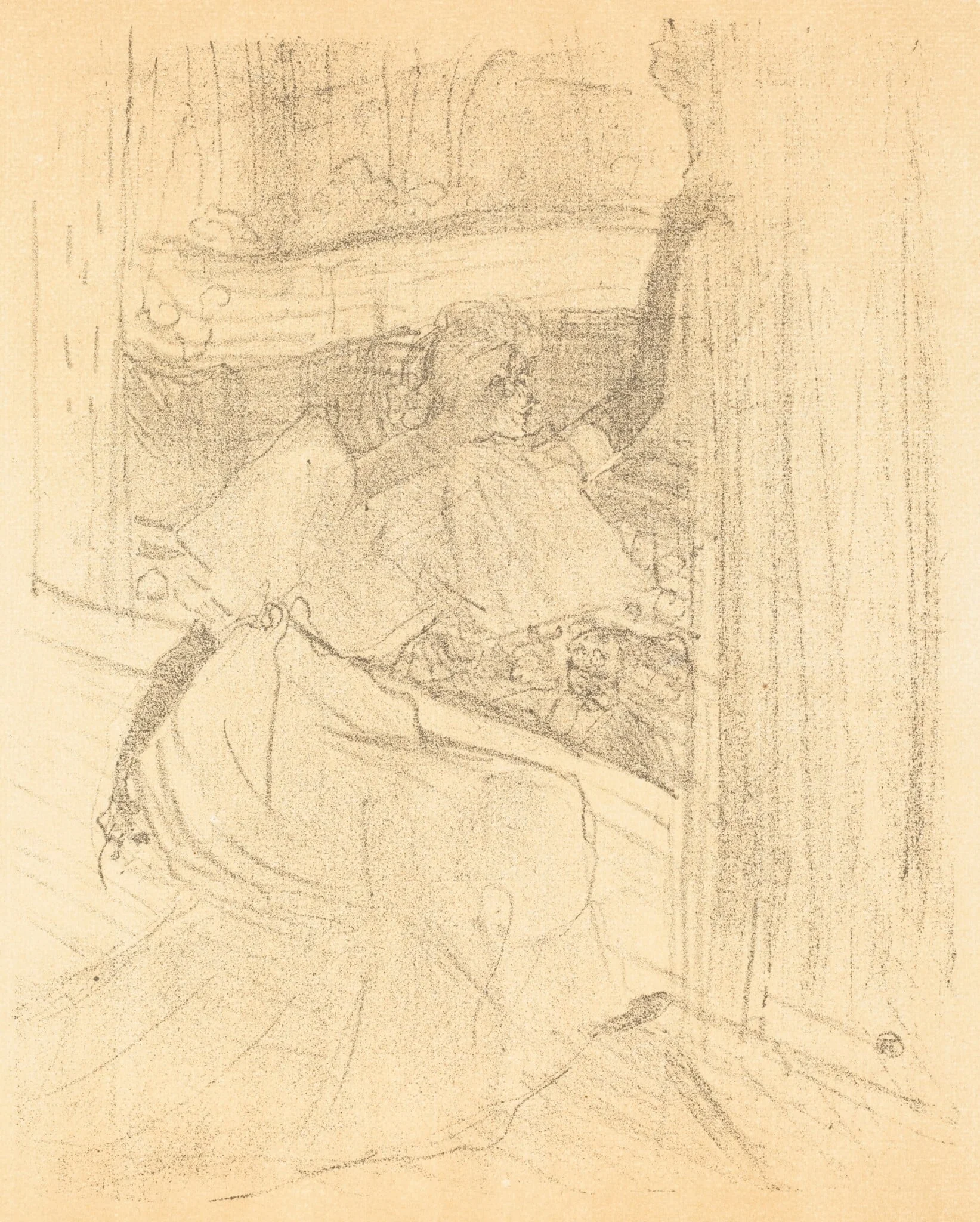Bowing to the Audience (Saluant le public), detail