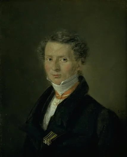 Mathias Friis von Irgens-Bergh, chargé d'affaires i Dresden, detail